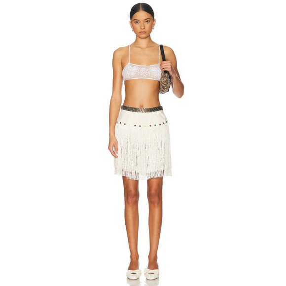 BODE Middlemist Bra Top in Cream Mesh - Picture 5 of 5